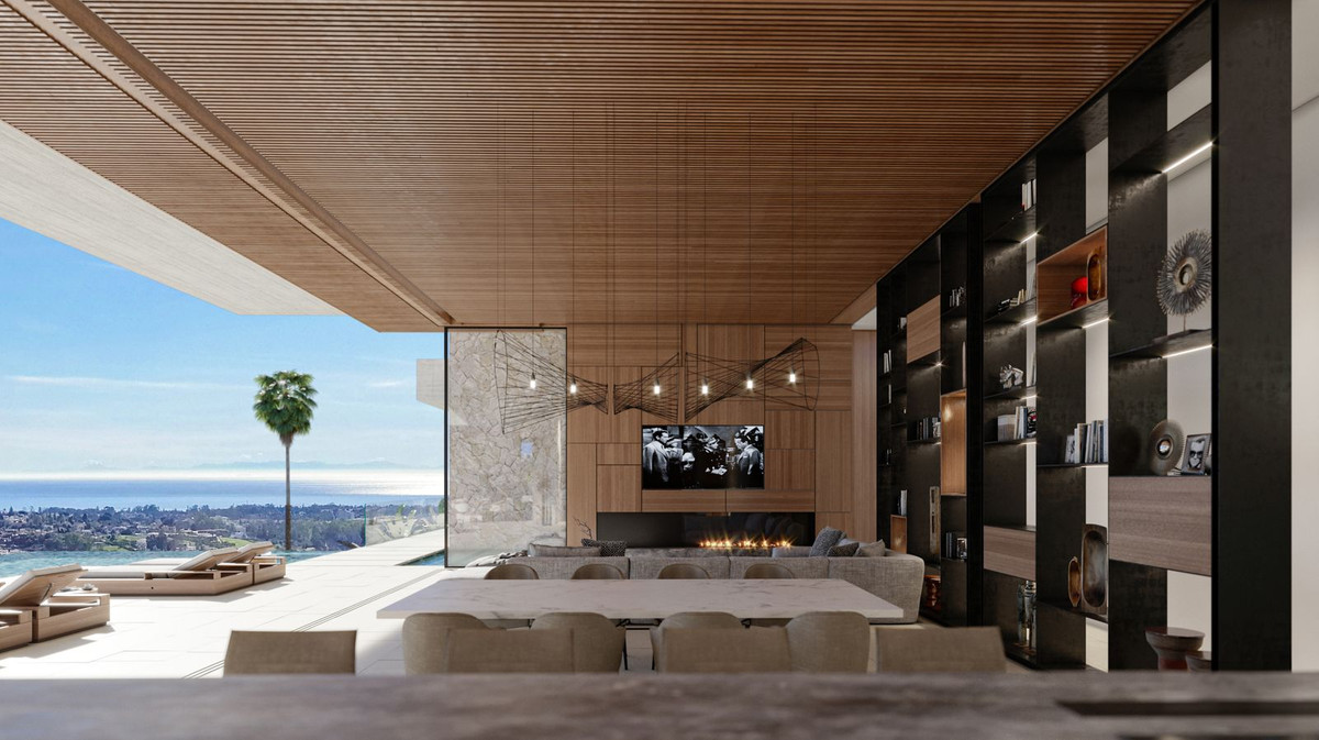 Villa Bond – Villa Contemporánea de Lujo con Vistas Panorámicas al Mar en El Herrojo Alto