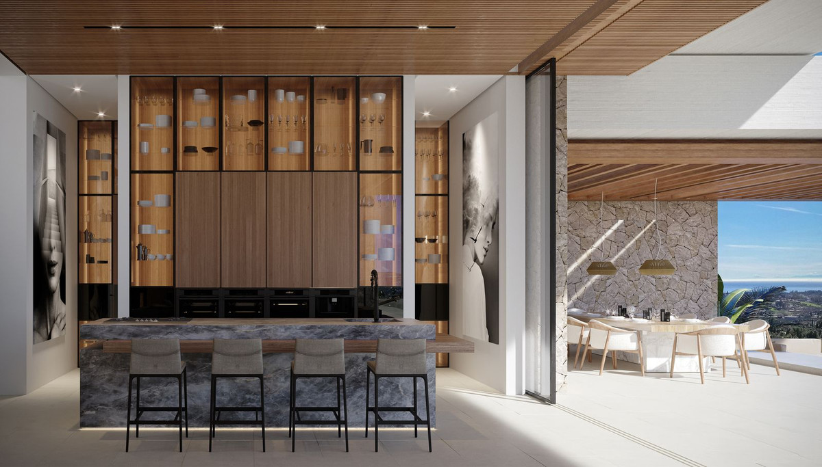 Villa Bond – Villa Contemporánea de Lujo con Vistas Panorámicas al Mar en El Herrojo Alto