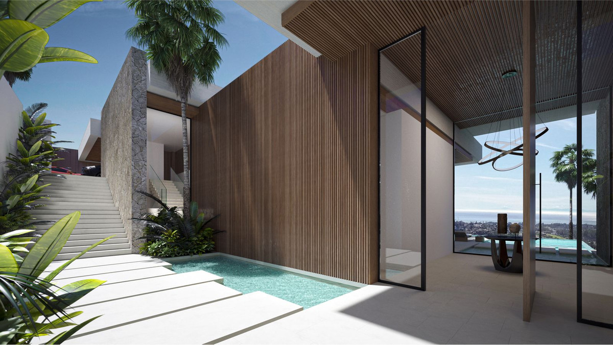 Villa Bond – Villa Contemporánea de Lujo con Vistas Panorámicas al Mar en El Herrojo Alto