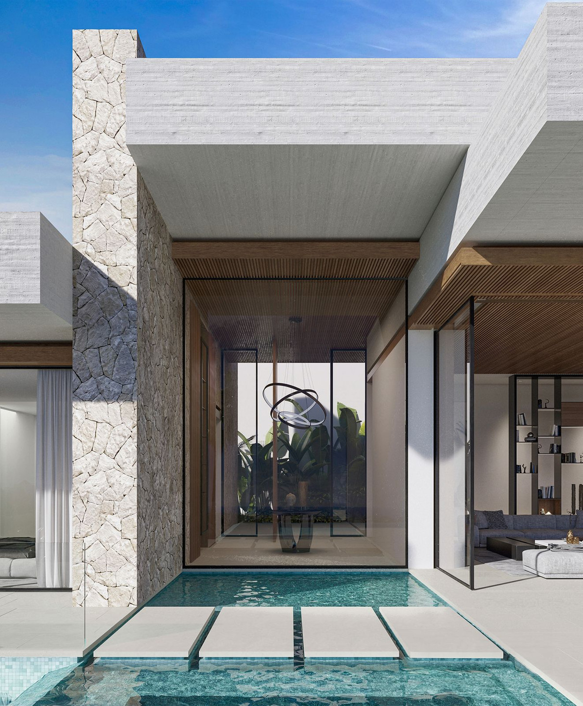 Villa Bond – Villa Contemporánea de Lujo con Vistas Panorámicas al Mar en El Herrojo Alto