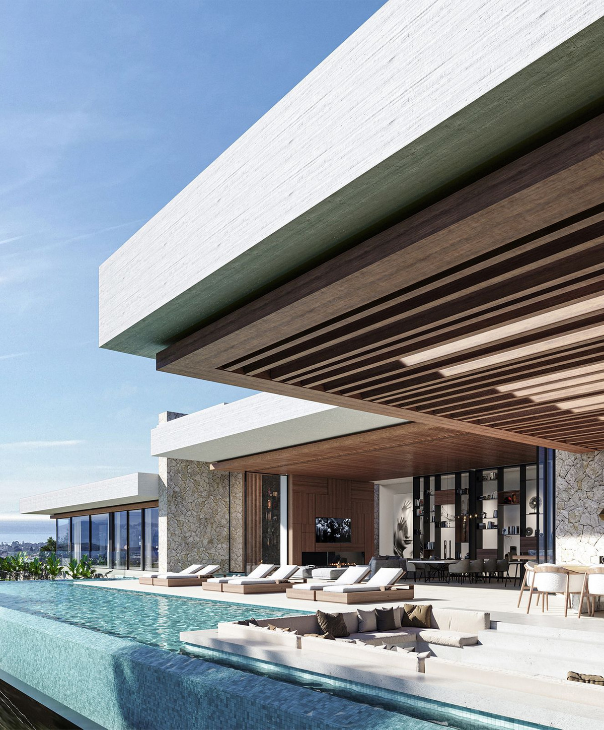 Villa Bond – Villa Contemporánea de Lujo con Vistas Panorámicas al Mar en El Herrojo Alto