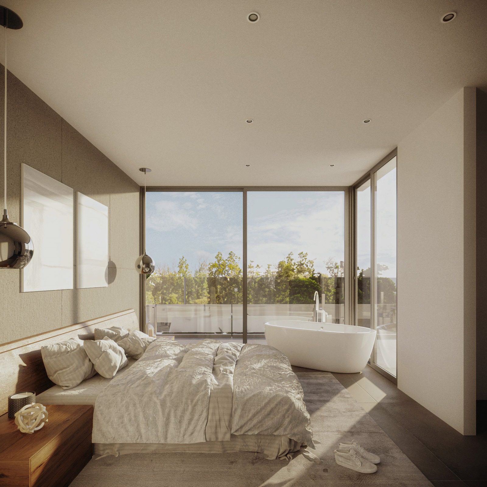 Moderne Schlüsselfertige Villa in Buenas Noches, Estepona
