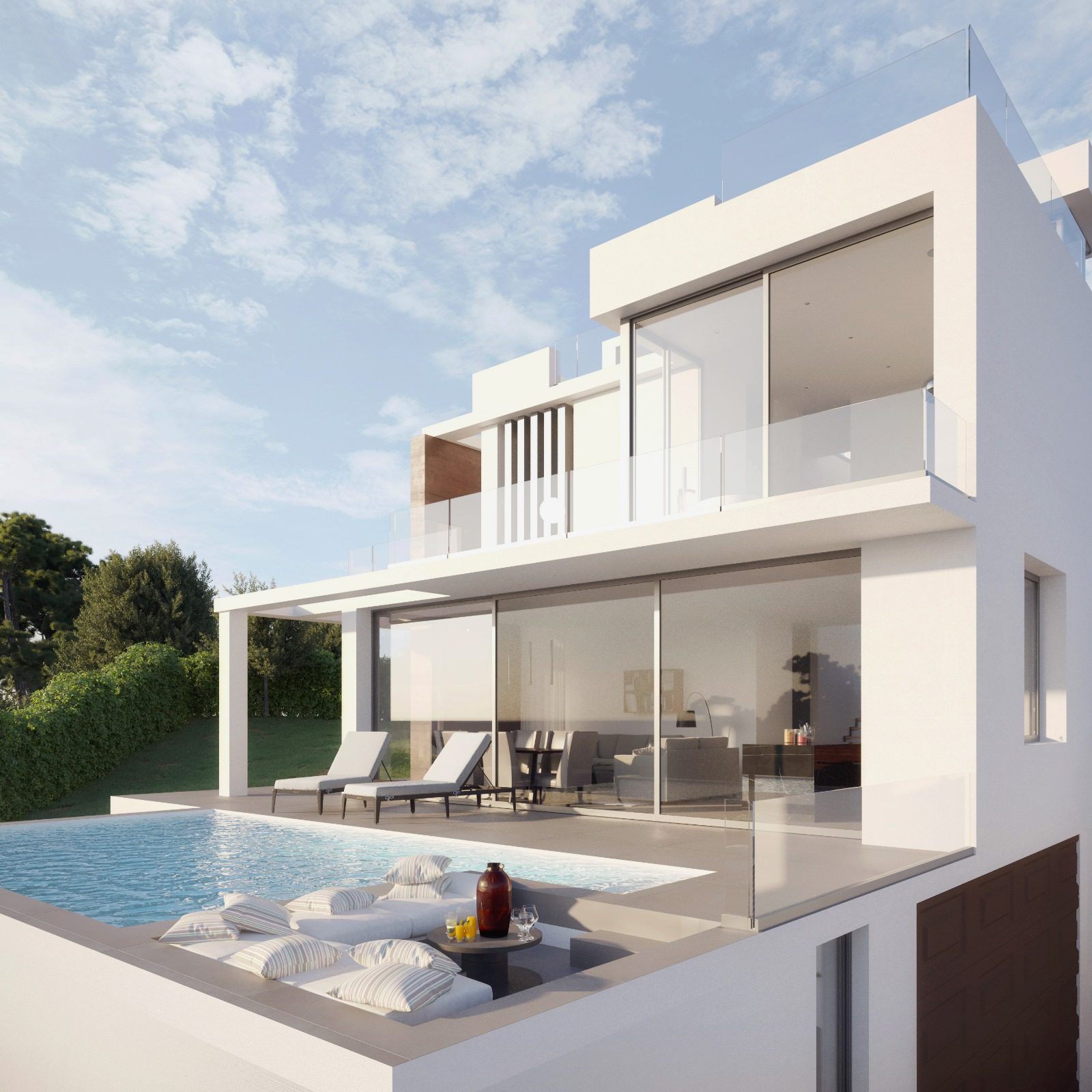 Moderne Schlüsselfertige Villa in Buenas Noches, Estepona